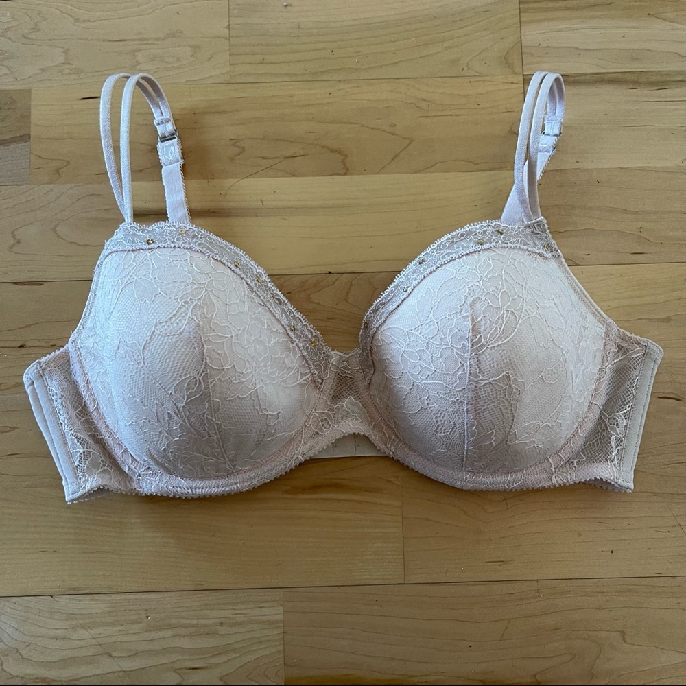Soma Lightly Lined Lace Demi Bra